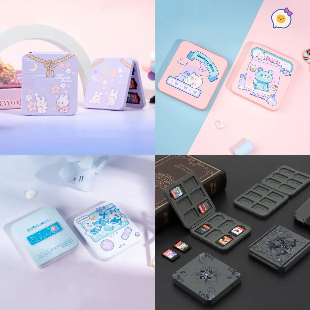 Party Games Nintendo - Twardy futerał ochronny na karty do