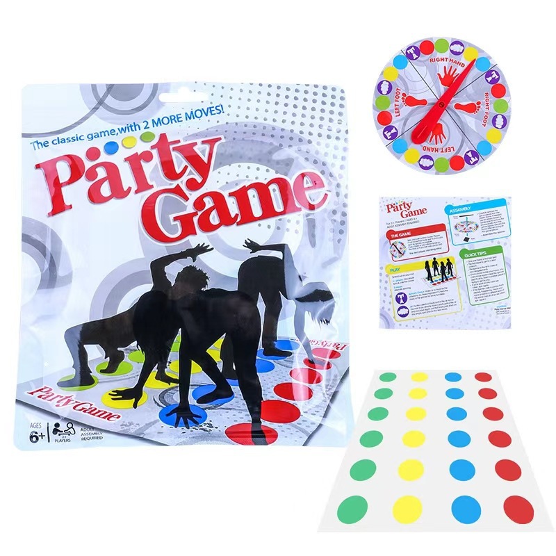 Party Games Group For Adults - Gra Twister - Rodzinna gra interaktywna