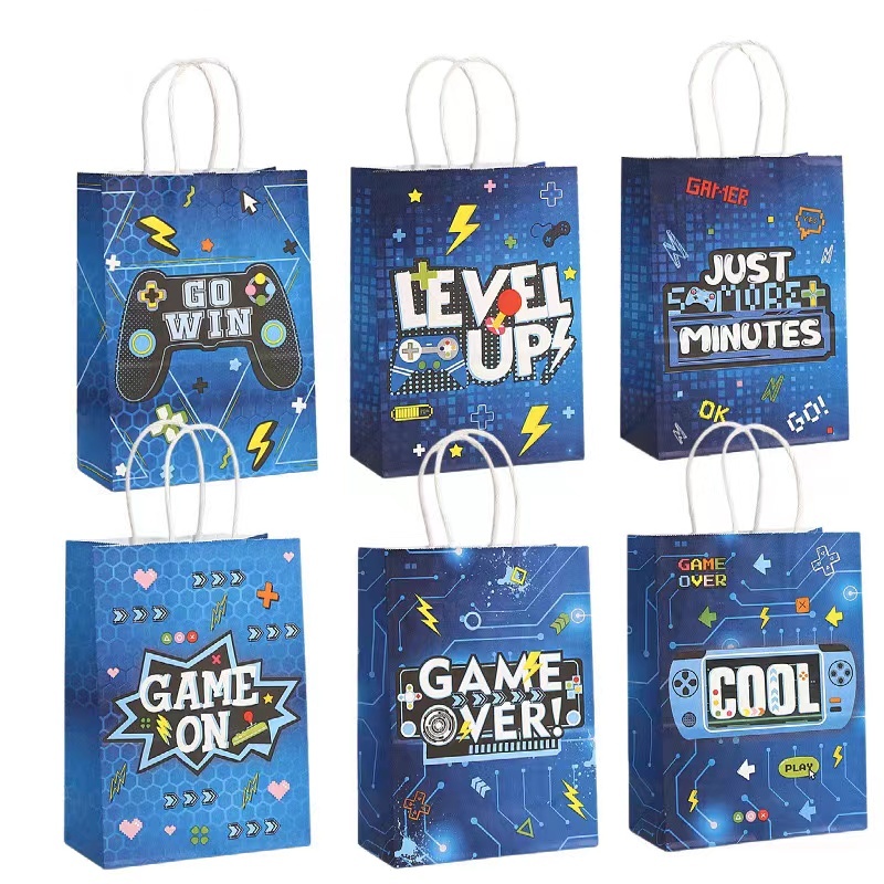 Party Games Group - 6/24Pcs Gra wideo na temat Papierowa