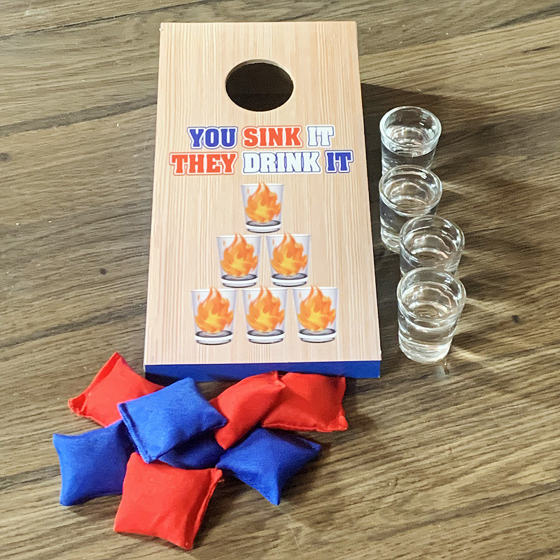1 Zestaw Drewniana Gra w Rzuca – Party Games Board Game recenzja i cena