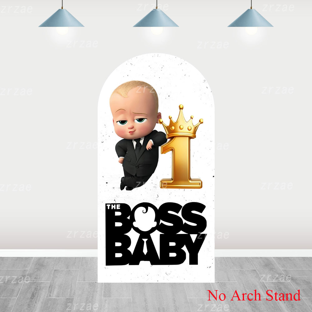 Tło fotograficzne Boss Baby, ł – Party Games Baby Shower recenzja i cena