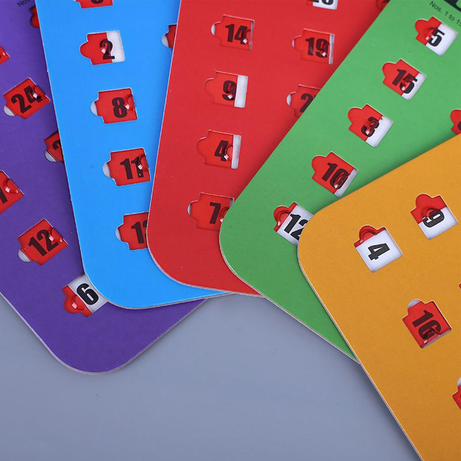 5 szt. Karty do gry Bingo z pr – Party Games Board Game recenzja i cena