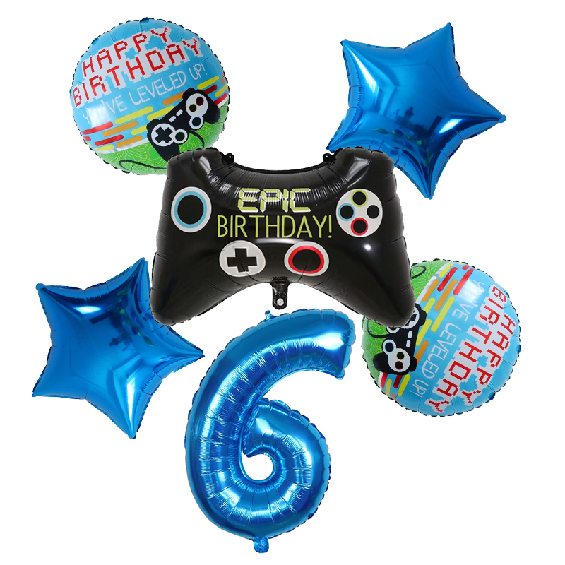 6 szt. Balony foliowe z heliem – Party Games Baby Shower recenzja i cena