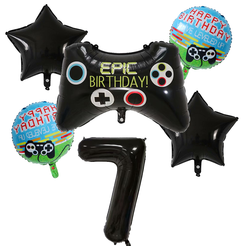 6 szt. Balony foliowe z heliem – Party Games Baby Shower recenzja i cena