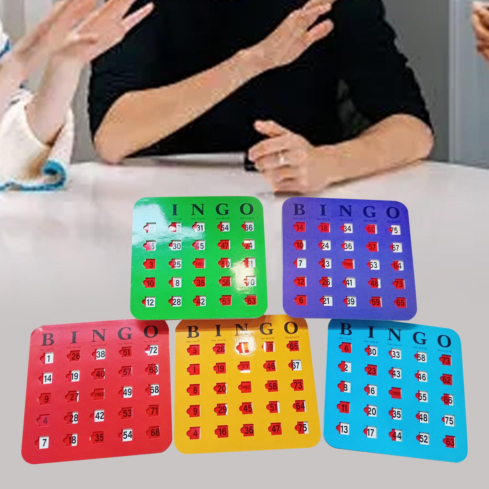 5 sztuk kart bingo z dużym czc – Party Games Group For Adults recenzja i cena