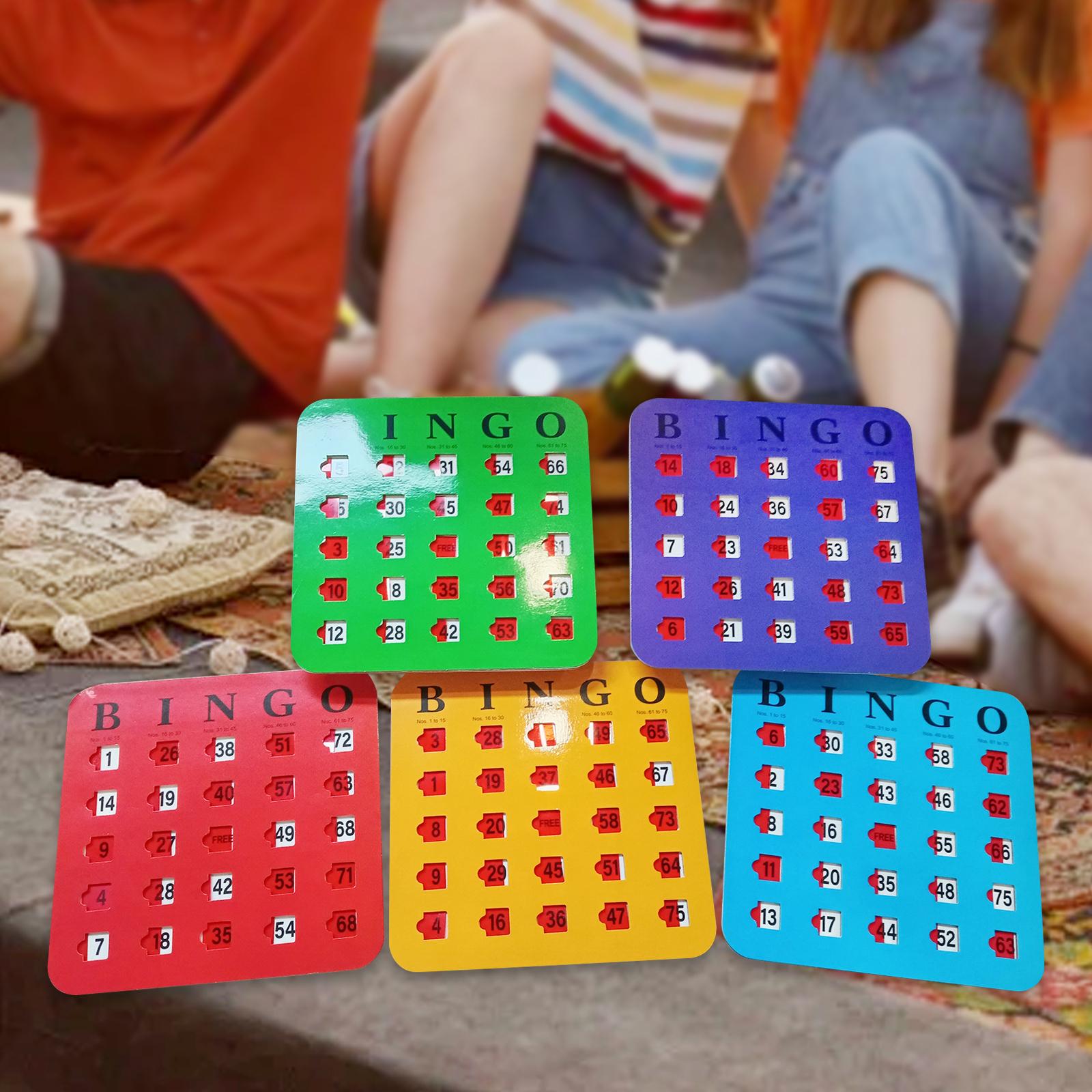 5 sztuk kart bingo z dużym czc – Party Games Group For Adults recenzja i cena