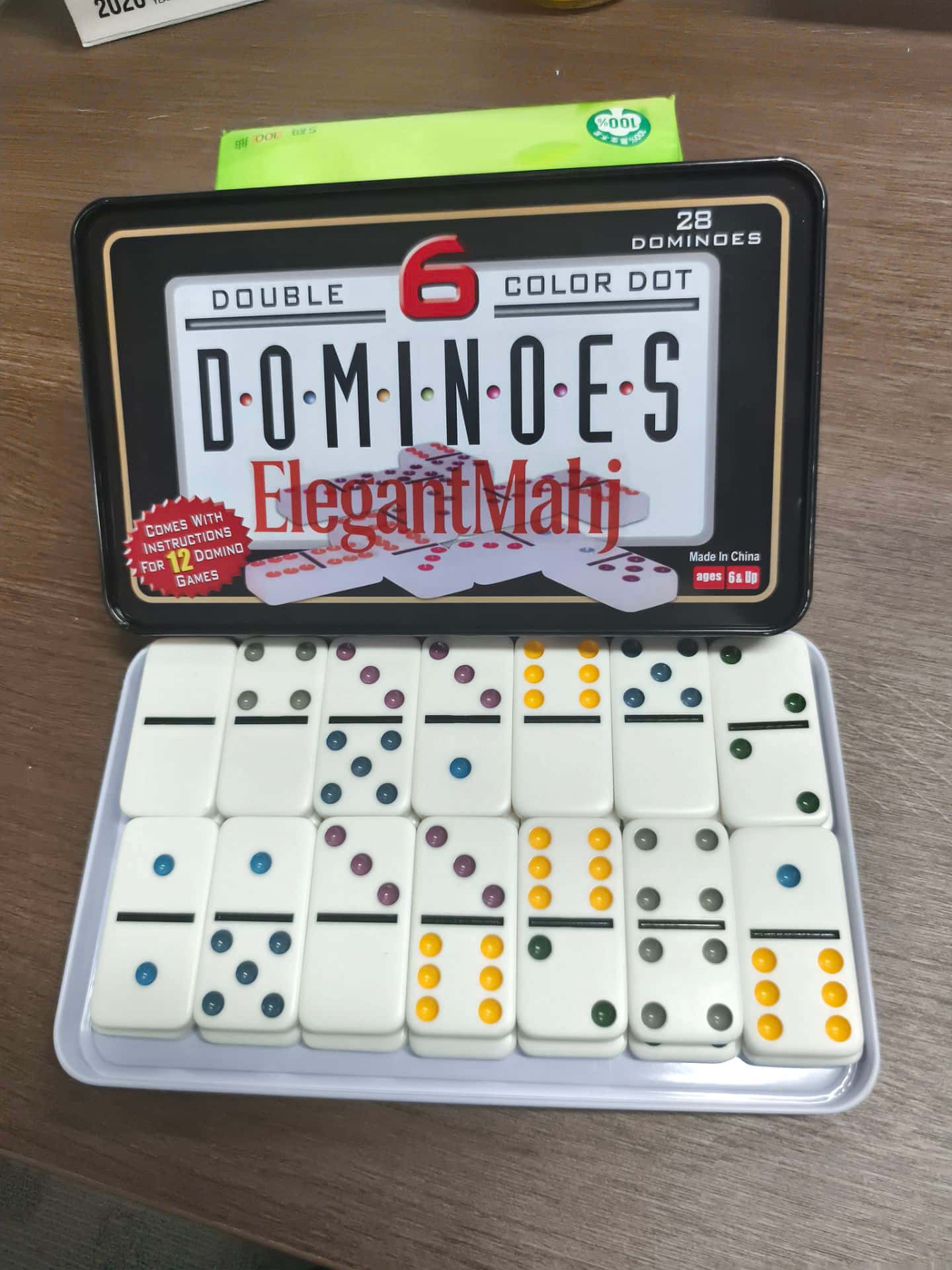 Elegancki zestaw domino Double – Party Games Board Game recenzja i cena