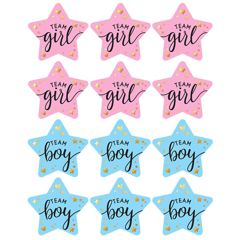 60 szt. Naklejek z oznaczeniem – Party Games Baby Shower recenzja i cena